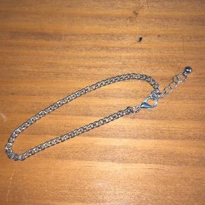 silver bracelet